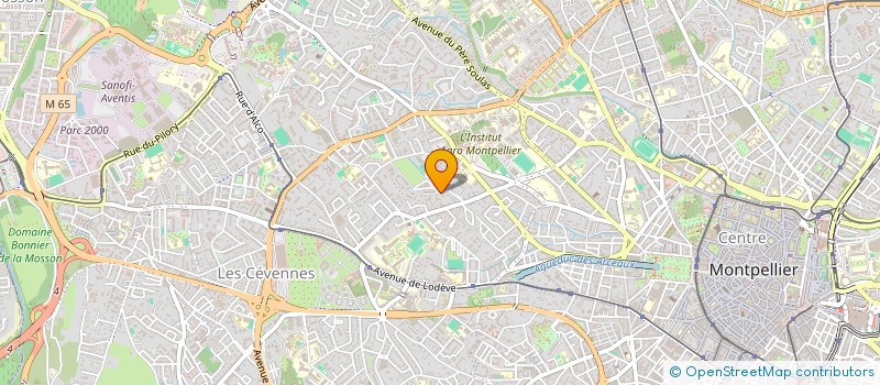 localisation de l'entreprise MONSIEUR CHRISTOPHE LAURENT à MONTPELLIER