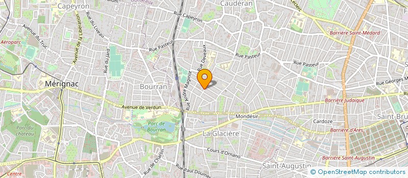 localisation de l'entreprise MONSIEUR CHRISTOPHE LAVAINNE  BORDEAUX