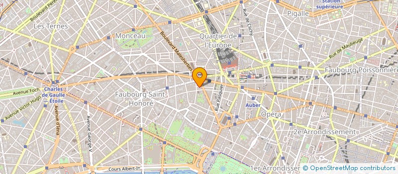 localisation de l'entreprise MONSIEUR CHRISTOPHE LAVALLEE LUMINET  PARIS