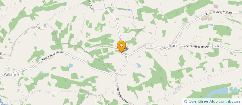 localisation de l'entreprise MONSIEUR CHRISTOPHE LAVIGNE  LAGARDE-HACHAN