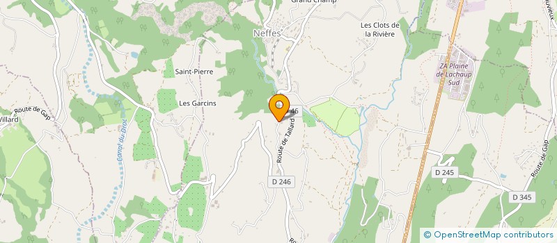 localisation de l'entreprise MONSIEUR CHRISTOPHE LAVIGNE  GAP