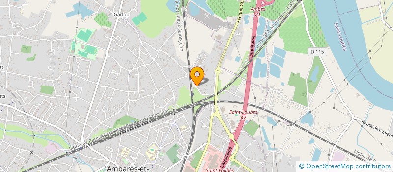 localisation de l'entreprise MONSIEUR CHRISTOPHE LAVILLE  AMBARES-ET-LAGRAVE