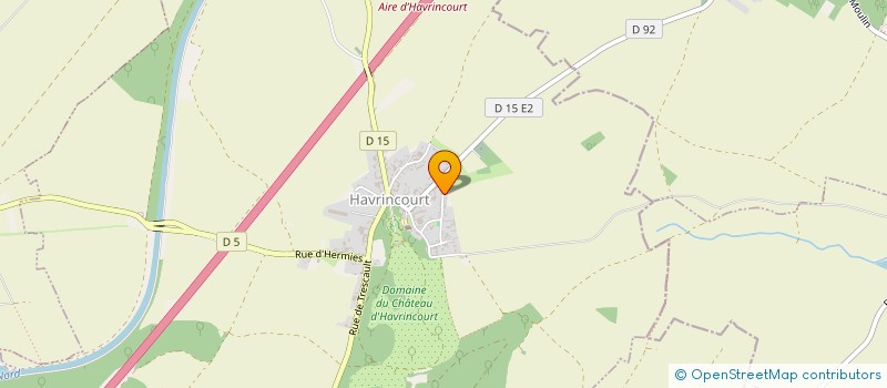 localisation de l'entreprise MONSIEUR CHRISTOPHE LAZON  HAVRINCOURT