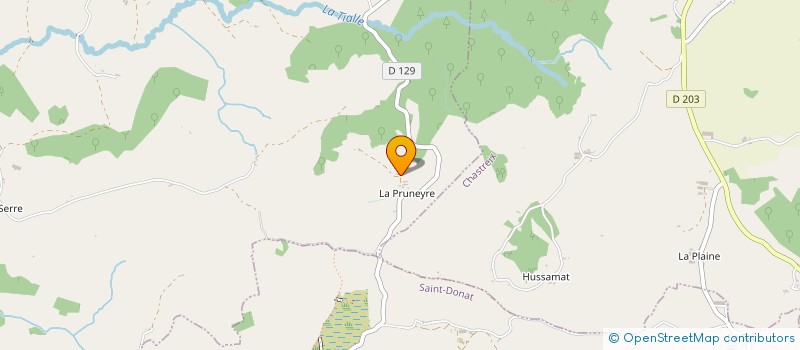 localisation de l'entreprise MONSIEUR CHRISTOPHE LE BARS  CROS