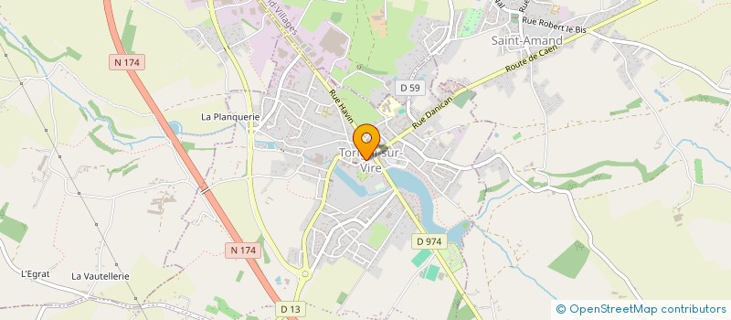 localisation de l'entreprise MONSIEUR CHRISTOPHE LE CALVEZ  TORIGNY-LES-VILLES