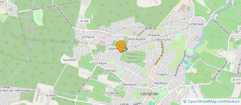localisation de l'entreprise MONSIEUR CHRISTOPHE LE CAMUS à LEOGNAN