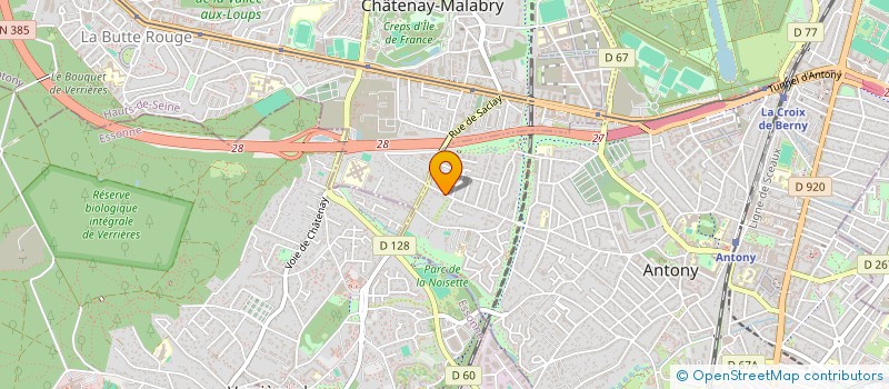 localisation de l'entreprise MONSIEUR CHRISTOPHE LE CLECH à ANTONY