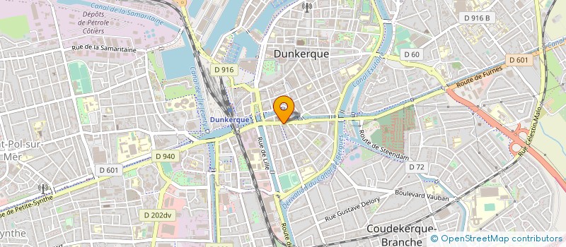 localisation de l'entreprise MONSIEUR CHRISTOPHE LE COMTE à DUNKERQUE