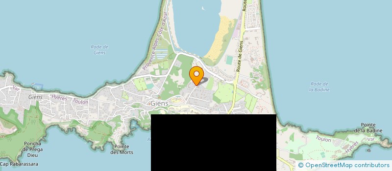 localisation de l'entreprise MONSIEUR CHRISTOPHE LE GOUEZ  HYERES