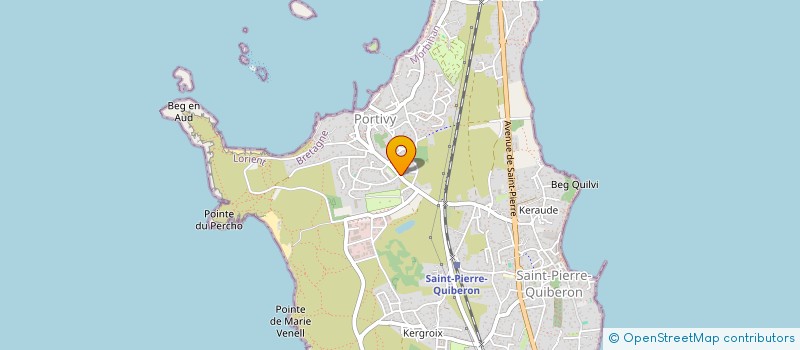 localisation de l'entreprise MONSIEUR CHRISTOPHE LE GUENNEC  SAINT-PIERRE-QUIBERON