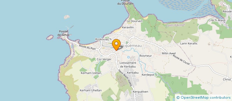 localisation de l'entreprise MONSIEUR CHRISTOPHE LE GUILLOU  PLEUMEUR-BODOU