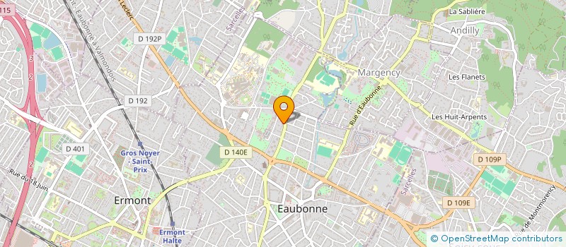 localisation de l'entreprise MONSIEUR CHRISTOPHE LE HO à EAUBONNE