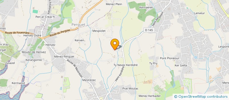 localisation de l'entreprise MONSIEUR CHRISTOPHE LE NOTRE à FOUESNANT