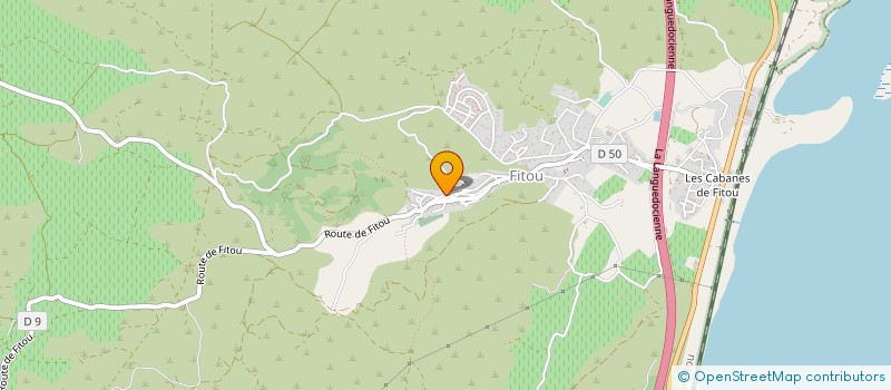 localisation de l'entreprise MONSIEUR CHRISTOPHE LE PAUMIER  FITOU