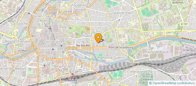 localisation de l'entreprise MONSIEUR CHRISTOPHE LE ROUX  RENNES