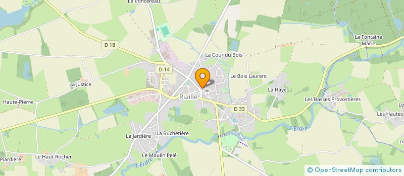 localisation de l'entreprise MONSIEUR CHRISTOPHE LE RUYET à RIAILLE