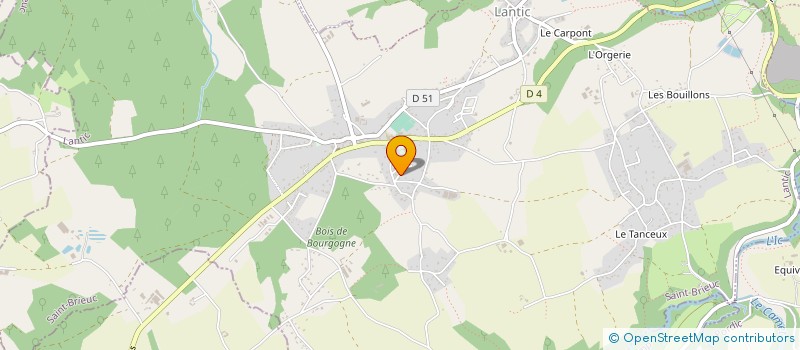 localisation de l'entreprise MONSIEUR CHRISTOPHE LE SAULNIER à LANTIC
