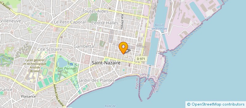 localisation de l'entreprise MONSIEUR CHRISTOPHE LE TARNEC  SAINT-NAZAIRE