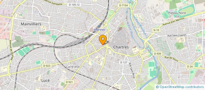 localisation de l'entreprise MONSIEUR CHRISTOPHE LE TEXIER à CHARTRES