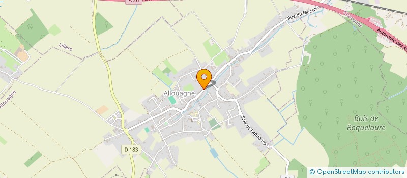 localisation de l'entreprise MONSIEUR CHRISTOPHE LEBAS  LILLERS