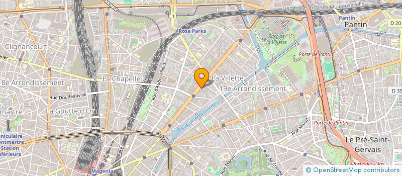 localisation de l'entreprise MONSIEUR CHRISTOPHE LEBEDINSKY  PARIS