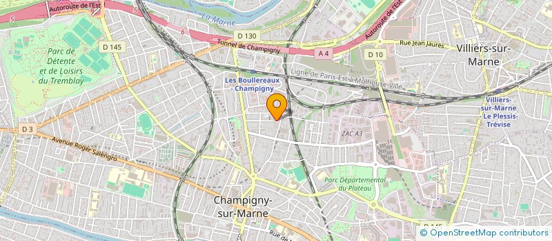 localisation de l'entreprise MONSIEUR CHRISTOPHE LEBLAY à CHAMPIGNY-SUR-MARNE
