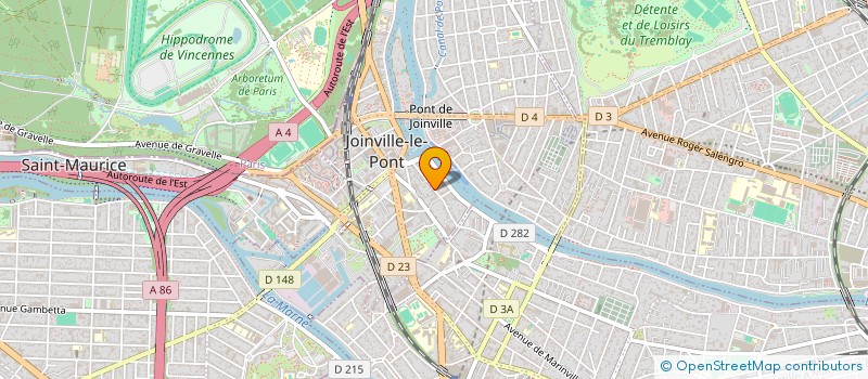 localisation de l'entreprise MONSIEUR CHRISTOPHE LEBLOND à JOINVILLE-LE-PONT