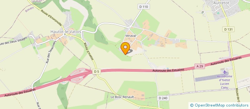 localisation de l'entreprise MONSIEUR CHRISTOPHE LEBLOND à HAUTOT-LE-VATOIS