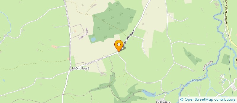 localisation de l'entreprise MONSIEUR CHRISTOPHE LEBORGNE  SAINT-SAIRE