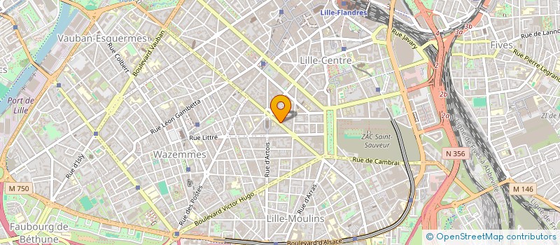 localisation de l'entreprise MONSIEUR CHRISTOPHE LEBRUN à LILLE