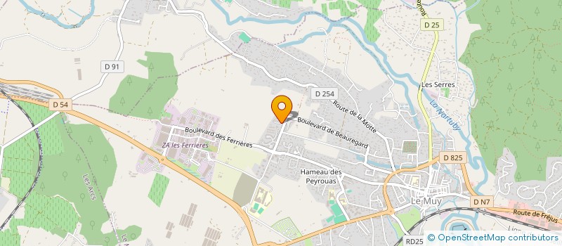 localisation de l'entreprise MONSIEUR CHRISTOPHE LEBRUN  LE MUY