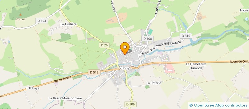localisation de l'entreprise MONSIEUR CHRISTOPHE LECANU à VALDALLIERE