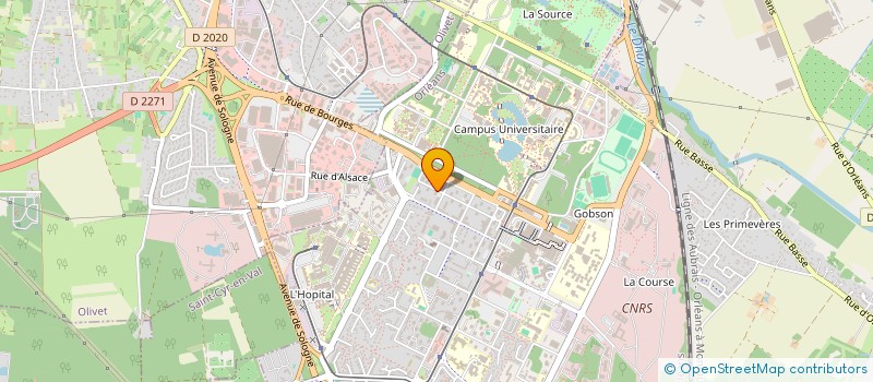 localisation de l'entreprise MONSIEUR CHRISTOPHE LECARDONNEL  ORLEANS