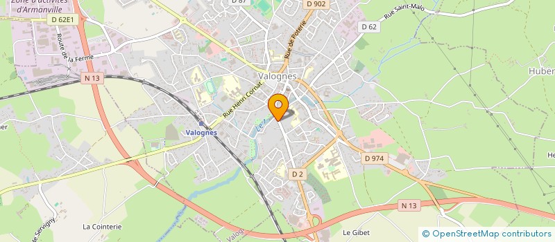 localisation de l'entreprise MONSIEUR CHRISTOPHE LECARPENTIER  VALOGNES