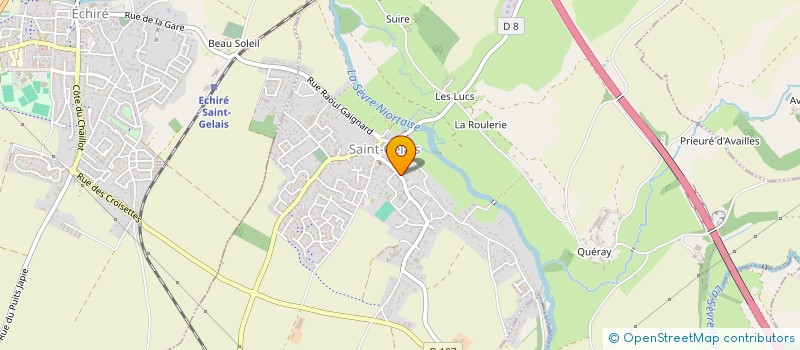 localisation de l'entreprise MONSIEUR CHRISTOPHE LECHEVALIER  SAINT-GELAIS