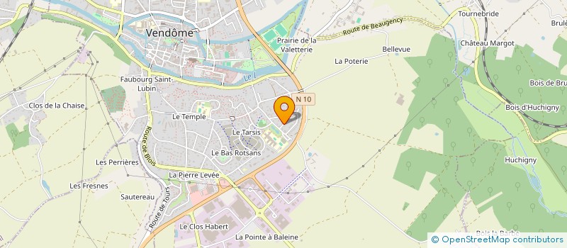 localisation de l'entreprise MONSIEUR CHRISTOPHE LECOINTE  VENDOME