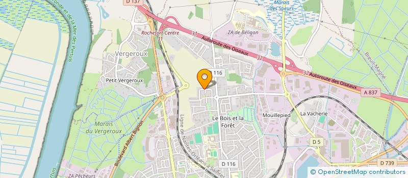 localisation de l'entreprise MONSIEUR CHRISTOPHE LECONTE  ROCHEFORT