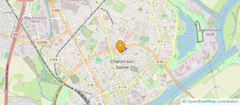 localisation de l'entreprise MONSIEUR CHRISTOPHE LECURET à CHALON-SUR-SAONE