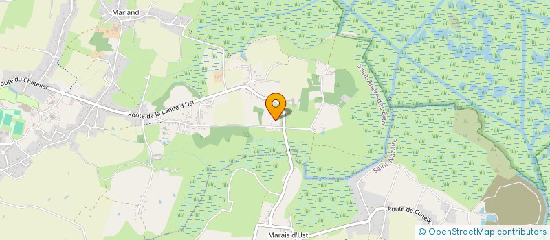 localisation de l'entreprise MONSIEUR CHRISTOPHE LEDUC  SAINT-ANDRE-DES-EAUX