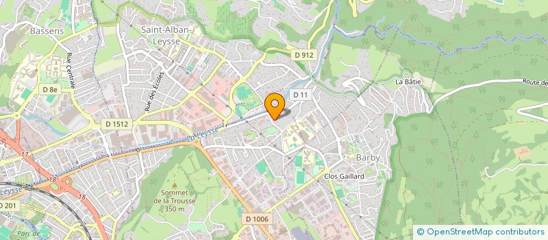 localisation de l'entreprise MONSIEUR CHRISTOPHE LEENHARDT  LA RAVOIRE