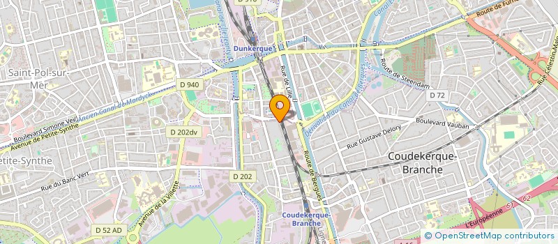 localisation de l'entreprise MONSIEUR CHRISTOPHE LEFAIT  COUDEKERQUE-BRANCHE