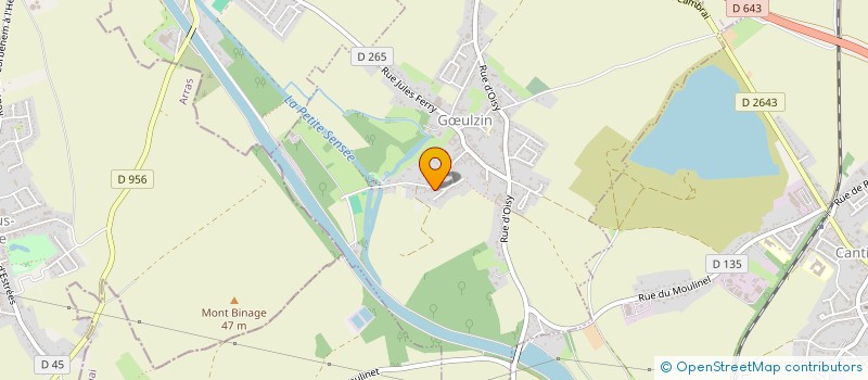 localisation de l'entreprise MONSIEUR CHRISTOPHE LEFEBVRE  GULZIN