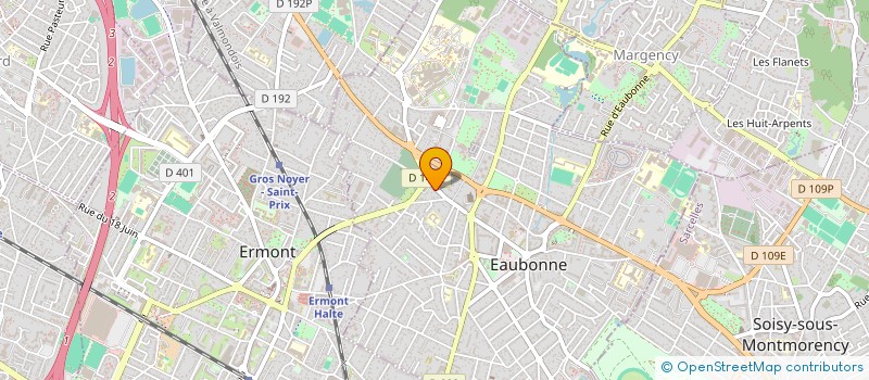 localisation de l'entreprise MONSIEUR CHRISTOPHE LEFEBVRE à EAUBONNE