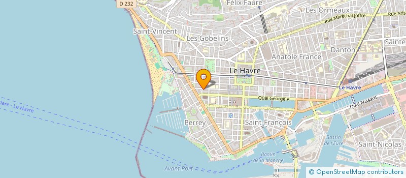 localisation de l'entreprise MONSIEUR CHRISTOPHE LEFEVRE à LE HAVRE