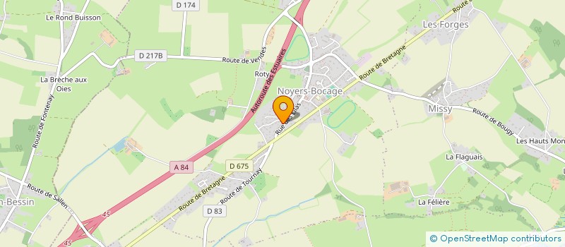 localisation de l'entreprise MONSIEUR CHRISTOPHE LEFEVRE  ESQUAY-NOTRE-DAME