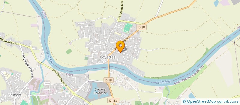 localisation de l'entreprise MONSIEUR CHRISTOPHE LEGALLE  LOYETTES