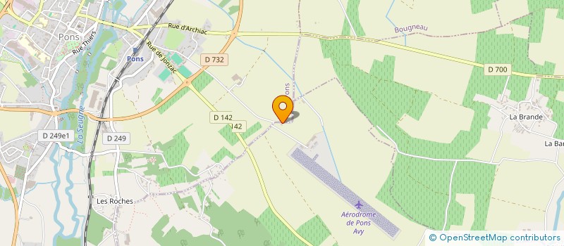 localisation de l'entreprise MONSIEUR CHRISTOPHE LEGRAND  BIRON