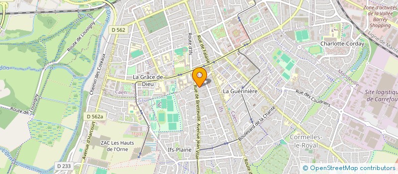 localisation de l'entreprise MONSIEUR CHRISTOPHE LEGRAND à IFS