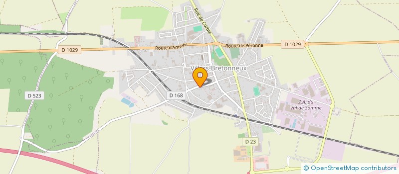 localisation de l'entreprise MONSIEUR CHRISTOPHE LEGRAND à VILLERS-BRETONNEUX