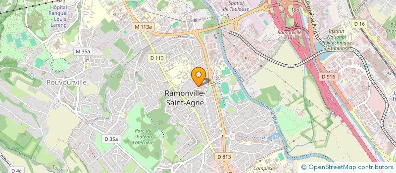 localisation de l'entreprise MONSIEUR CHRISTOPHE LEGRAND  RAMONVILLE-SAINT-AGNE